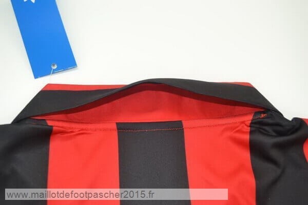 Maillot Foot Achat Domicile Maillot AC Milan Rétro 1990 1991 Rouge