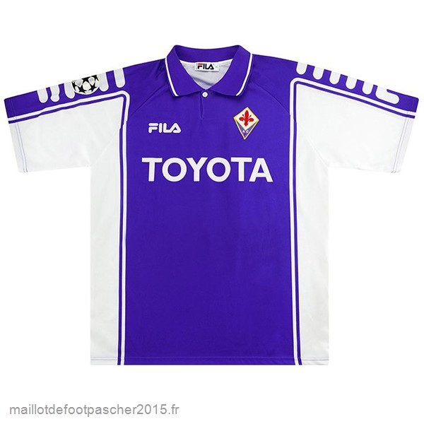 Maillot Foot Achat Domicile Maillot Fiorentina Rétro 1999 2000 Purpura