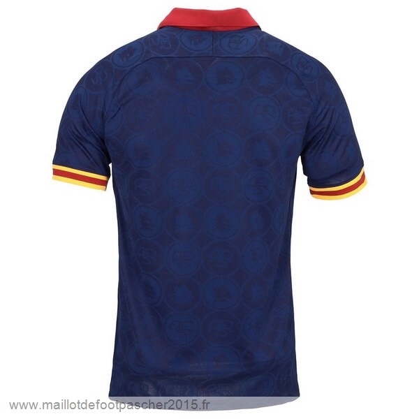 Maillot Foot Achat Thailande Third Maillot As Roma 2019 2020 Bleu Marine