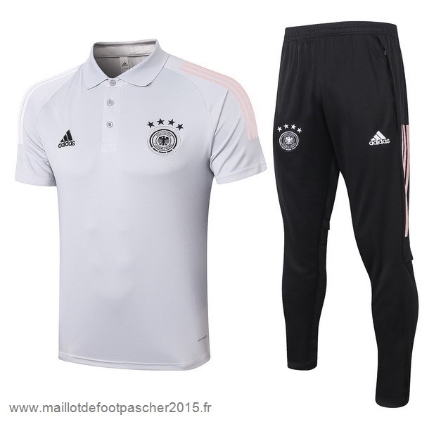 Maillot Foot Achat Ensemble Complet Polo Allemagne 2020 Gris