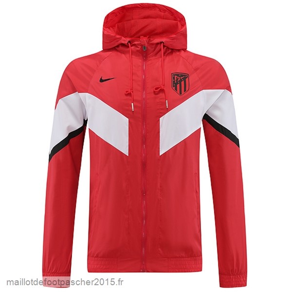 Maillot Foot Achat Coupe Vent Atlético Madrid 2022 2023 Rouge Blanc