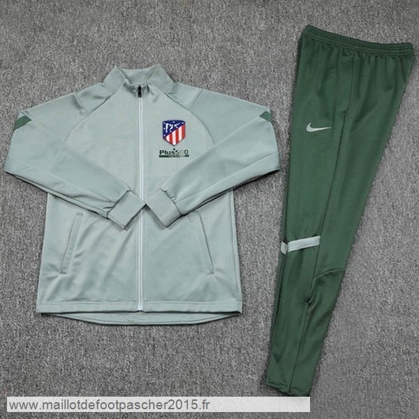 Maillot Foot Achat Survêtements Atlético Madrid 2020 2021 Gris Vert