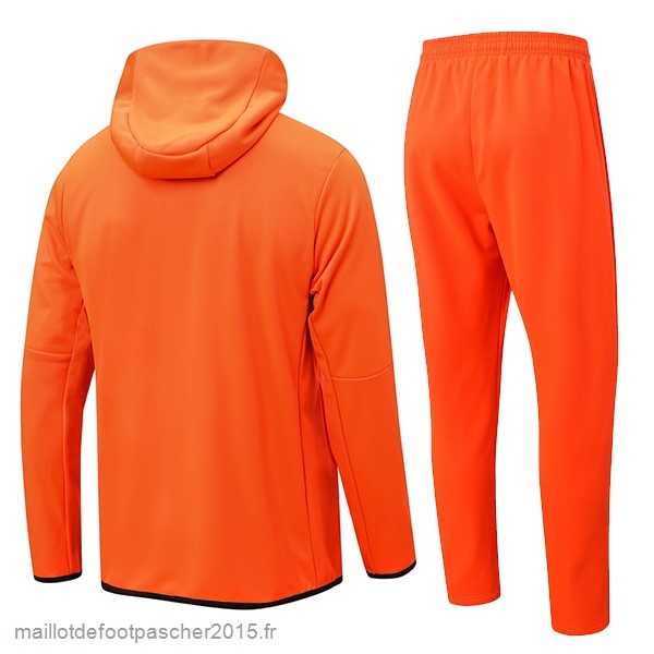 Maillot Foot Achat Sweat Shirt Capuche Atlético Madrid 2022 2023 Orange