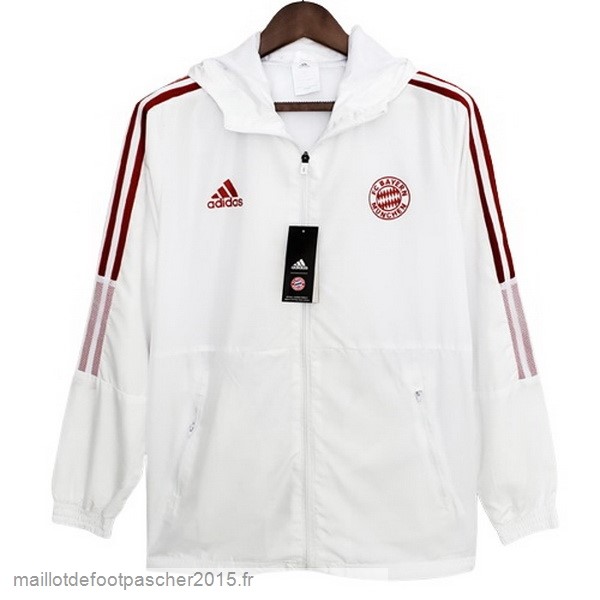 Maillot Foot Achat Coupe Vent Bayern Munich 2022 2023 Blanc