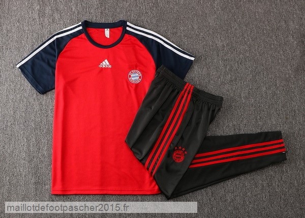 Maillot Foot Achat Entrainement Ensemble Complet Bayern Munich 2021 2022 Rouge I Noir