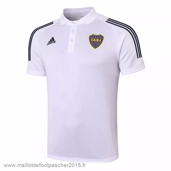 Maillot Foot Achat Polo Boca Juniors 2020 2021 Blanc