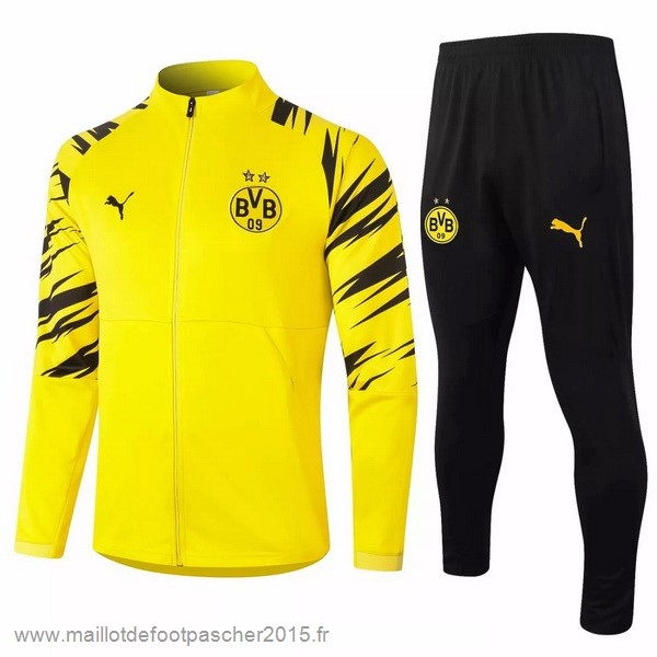Maillot Foot Achat Survêtements Borussia Dortmund 2020 2021 Jaune Noir