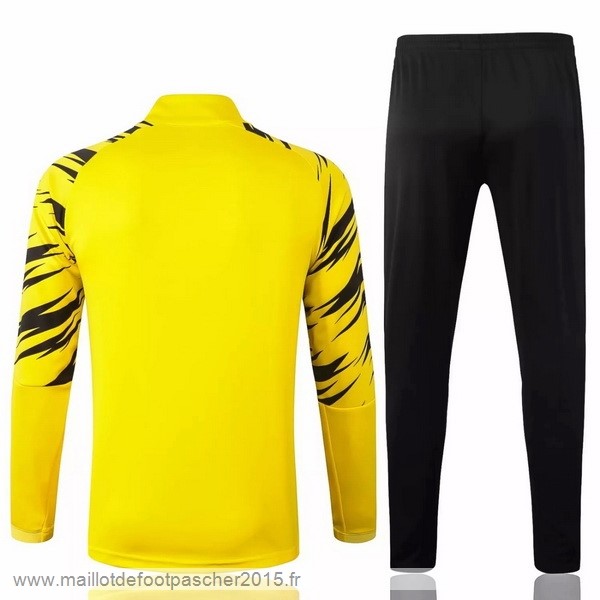 Maillot Foot Achat Survêtements Borussia Dortmund 2020 2021 Jaune Noir