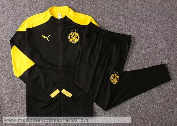 Maillot Foot Achat Survêtements Borussia Dortmund 2020 2021 Noir