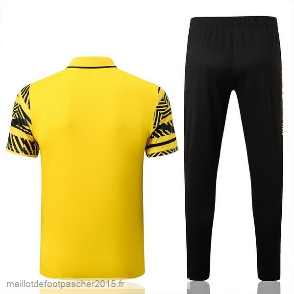 Maillot Foot Achat Ensemble Complet Polo Borussia Dortmund 2022 2023 Jaune Noir