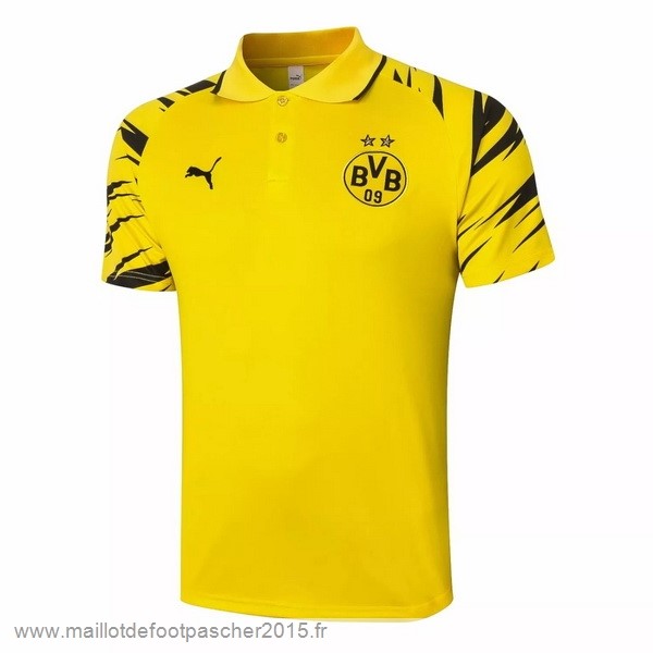 Maillot Foot Achat Polo Borussia Dortmund 2020 2021 Jaune