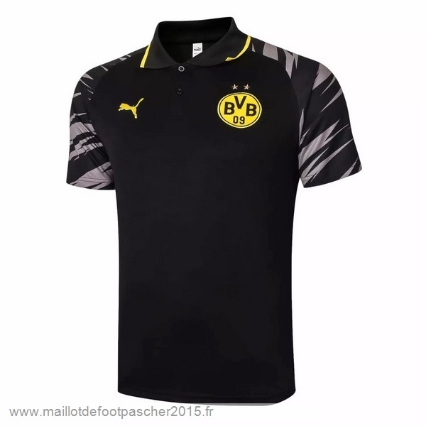 Maillot Foot Achat Polo Borussia Dortmund 2020 2021 Noir