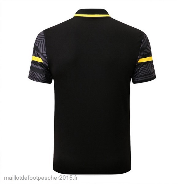 Maillot Foot Achat Polo Borussia Dortmund 2022 2023 Noir I Jaune