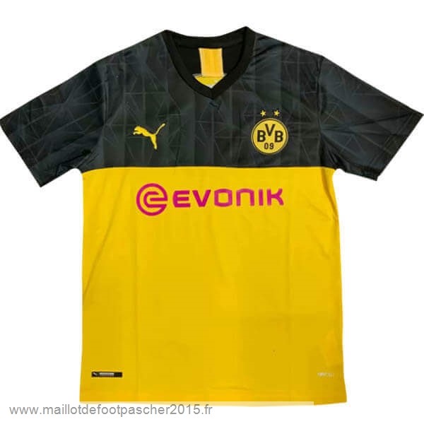 Maillot Foot Achat CHAMPIONS LEAGUE Maillot Borussia Dortmund 2019 2020 Jaune Noir
