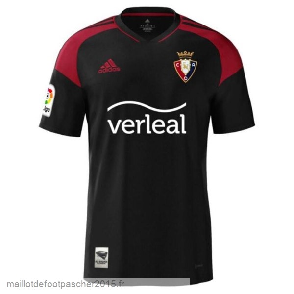 Maillot Foot Achat Thailande Exterieur Maillot Osasuna 2022 2023 Noir