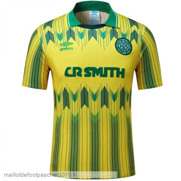 Maillot Foot Achat Exterieur Maillot Newcastle United Rétro 1989 1991 Jaune