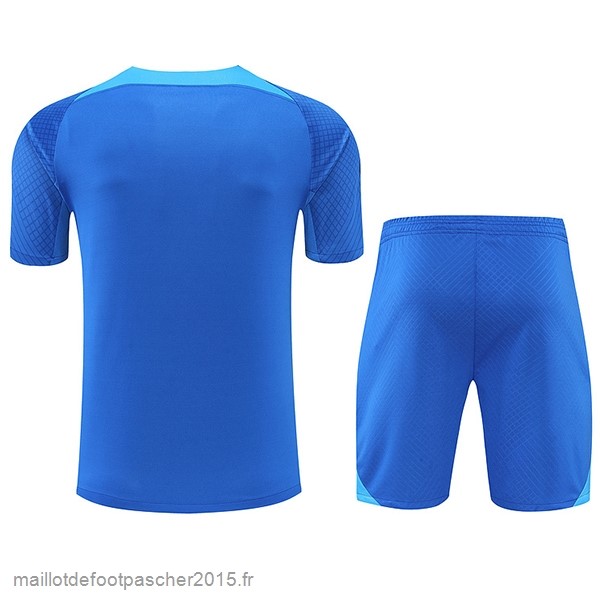 Maillot Foot Achat Entrainement Ensemble Complet Chelsea 2022 2023 Bleu I Blanc