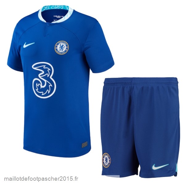 Maillot Foot Achat Domicile Conjunto De Enfant Chelsea 2022 2023 Bleu