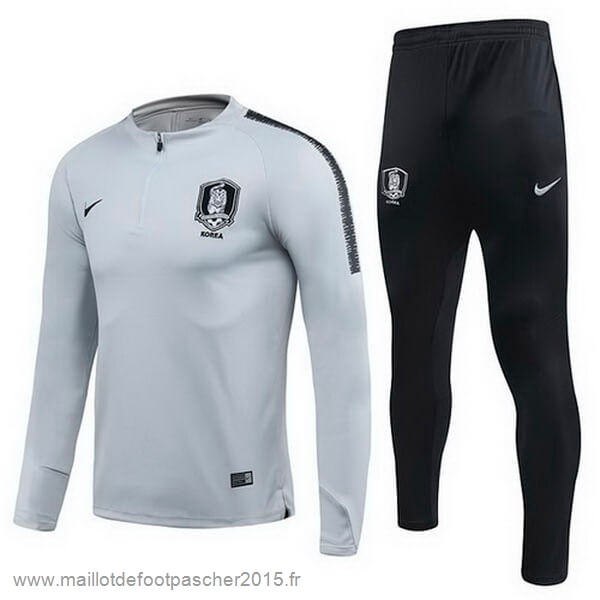 Maillot Foot Achat Survêtements Corée 2020 Gris