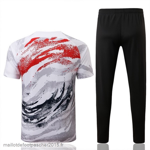 Maillot Foot Achat Entrainement Ensemble Complet Corée 2022 Blanc