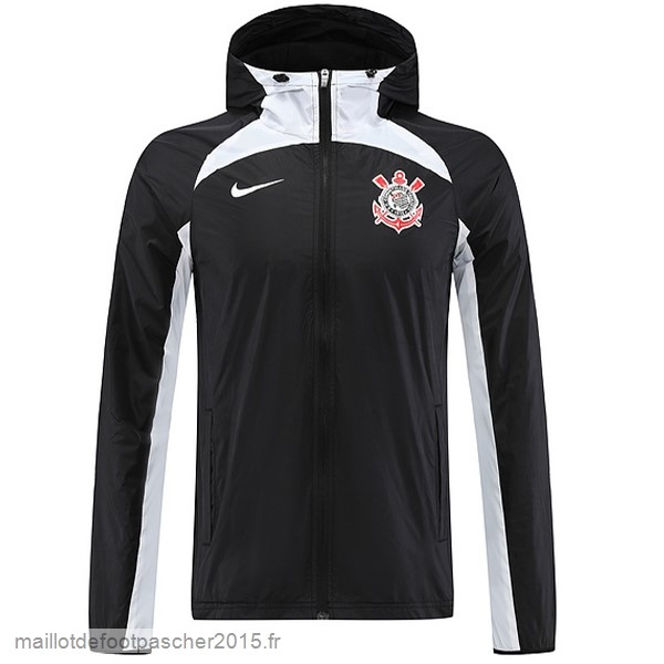 Maillot Foot Achat Coupe Vent Corinthians Paulista 2022 2023 Noir