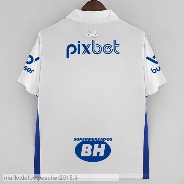 Maillot Foot Achat Thailande Exterieur Maillot Cruzeiro EC 2022 2023 I Blanc