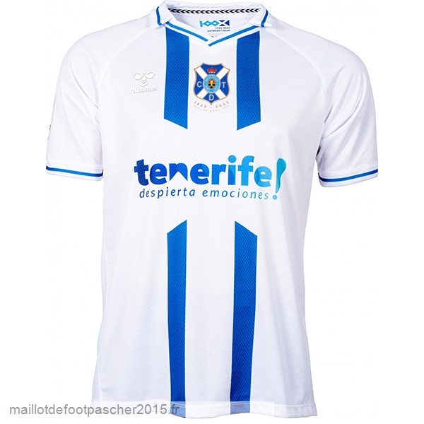 Maillot Foot Achat Thailande Domicile Maillot Tenerife 2022 2023 Blanc