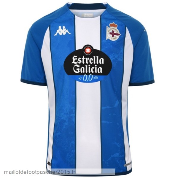 Maillot Foot Achat Thailande Domicile Maillot Deportivo de La Coruna 2022 2023 Bleu