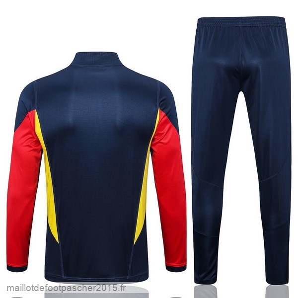 Maillot Foot Achat Ensemble Complet Sudadera Entrainement Espagne 2022 Bleu I Marine