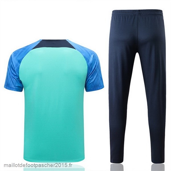 Maillot Foot Achat Entrainement Ensemble Complet Barcelona 2022 2023 Bleu I Vert