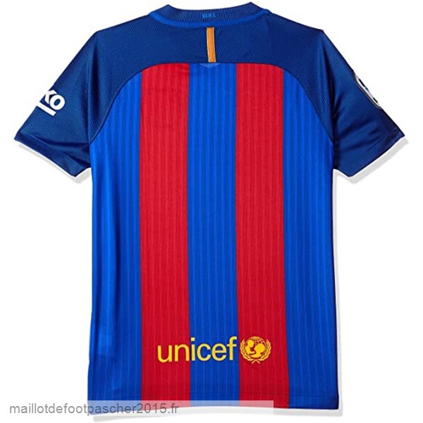 Maillot Foot Achat Domicile Maillot Barcelona Rétro 2016 2017 Bleu Rouge