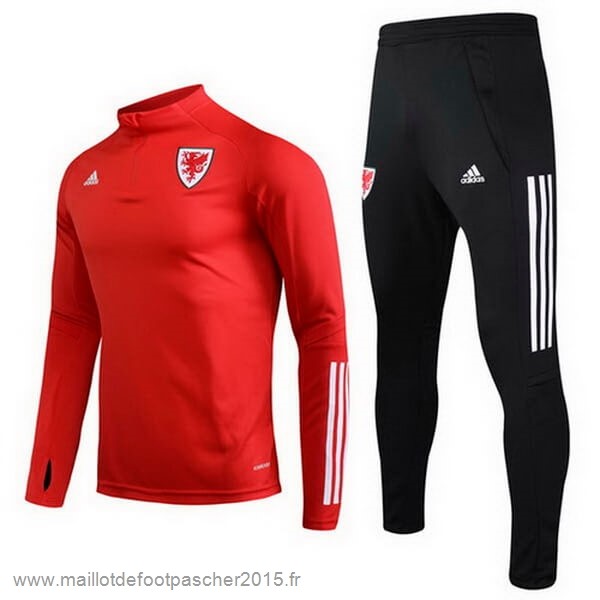 Maillot Foot Achat Survêtements Galles 2020 Rouge Noir