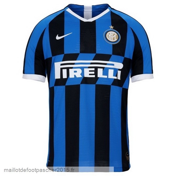 Maillot Foot Achat Domicile Maillot Inter Milán Rétro 2019 2020 Bleu