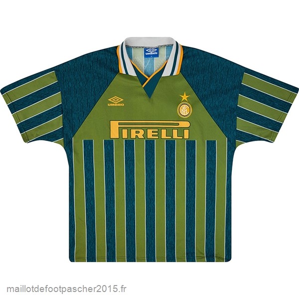 Maillot Foot Achat Third Maillot Inter Milán Rétro 1995 1996 Vert