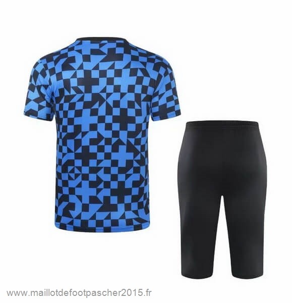 Maillot Foot Achat Entrainement Conjunto Completo Inter Milán 2019 2020 Bleu Noir