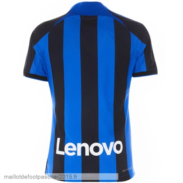 Maillot Foot Achat Thailande Domicile Joueurs Maillot Inter Milán 2022 2023 Bleu