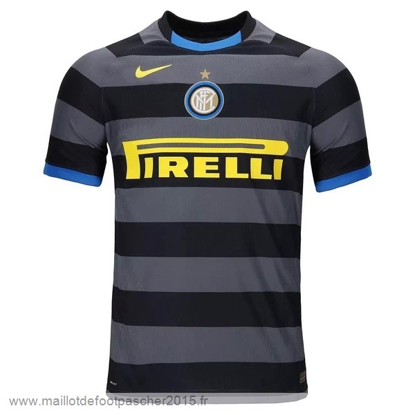 Maillot Foot Achat Thailande Third Maillot Inter Milán 2020 2021 Gris