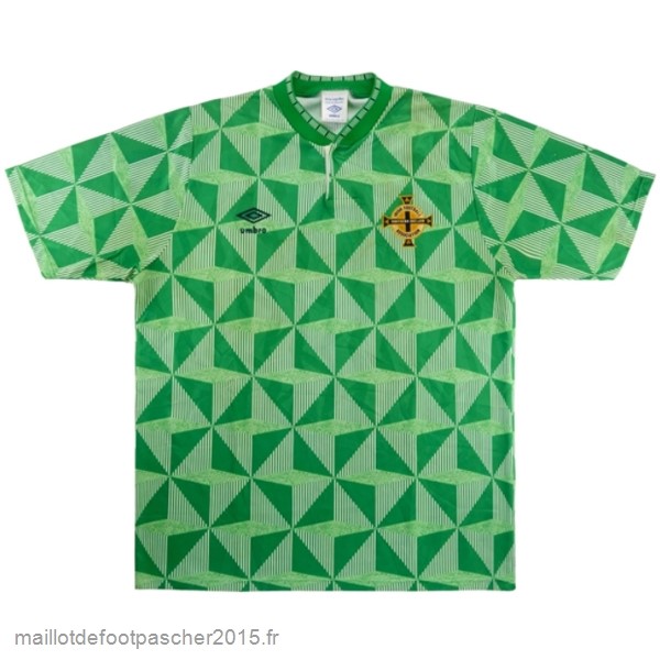 Maillot Foot Achat Domicile Maillot Irlande Del Norte Rétro 1990 1992 Vert