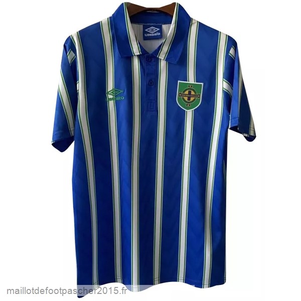 Maillot Foot Achat Exterieur Maillot Irlande Del Norte Rétro 1992 Bleu