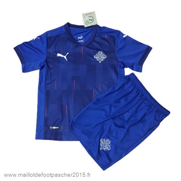 Maillot Foot Achat Domicile Conjunto De Enfant Islande 2020 Bleu