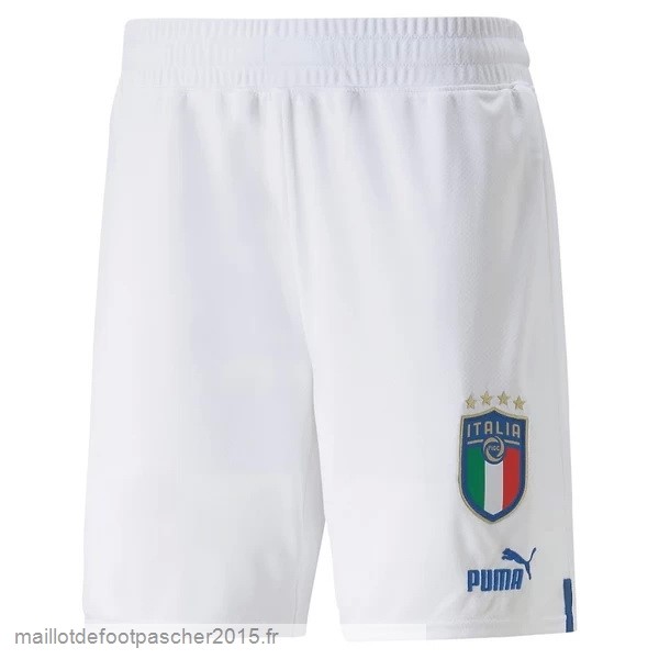 Maillot Foot Achat Domicile Pantalon Italie 2022 Blanc