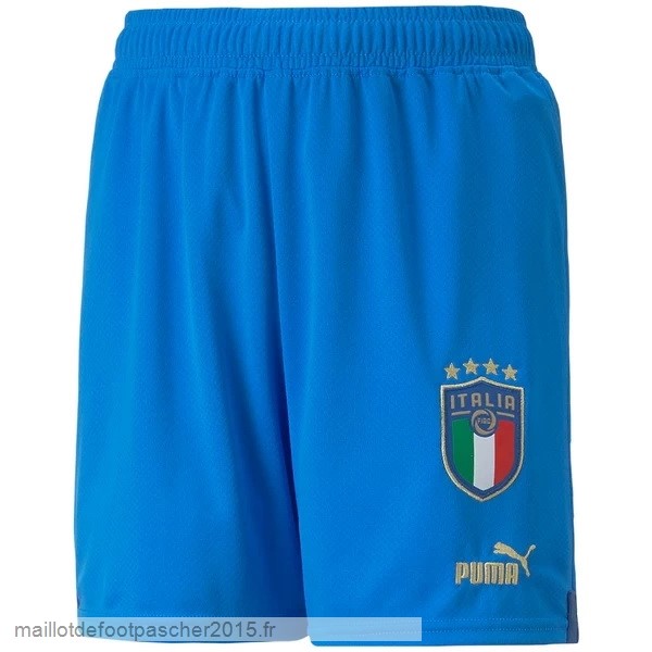 Maillot Foot Achat Domicile Pantalon Italie 2022 Bleu