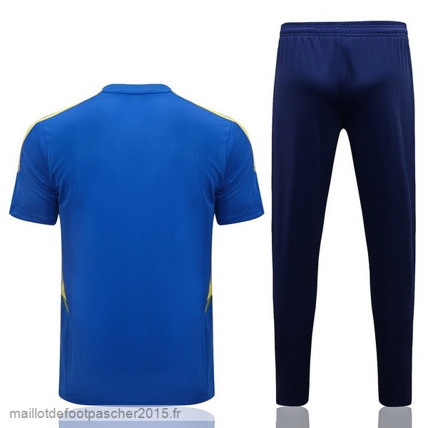 Maillot Foot Achat Entrainement Ensemble Complet Juventus 2021 2022 Bleu I Jaune