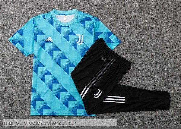 Maillot Foot Achat Entrainement Ensemble Complet Juventus 2022 2023 Bleu I Noir