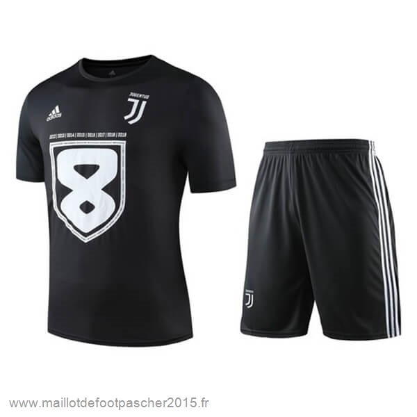 Maillot Foot Achat Entrainement Conjunto Completo Juventus 2019 2020 Noir Blanc