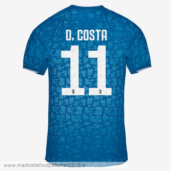 Maillot Foot Achat NO.11 D.Costa Third Maillot Juventus 2019 2020 Bleu