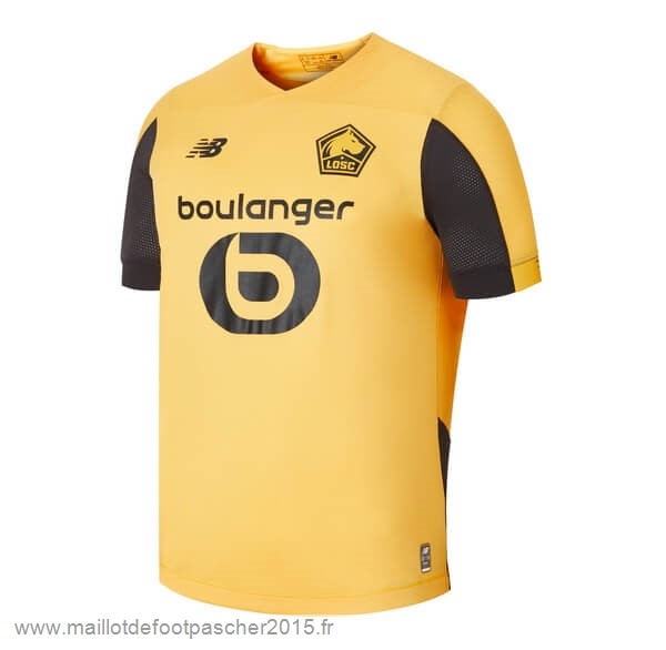 Maillot Foot Achat Exterieur Maillot Lille 2019 2020 Jaune