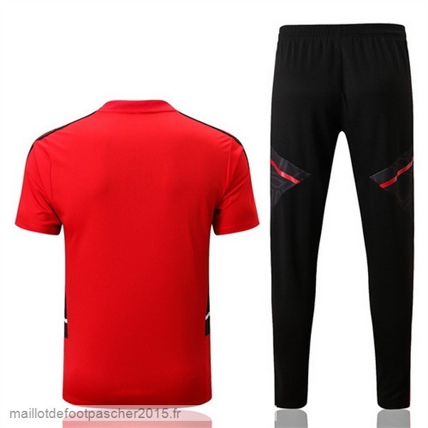 Maillot Foot Achat Entrainement Ensemble Complet Manchester United 2022 2023 Rouge I Noir