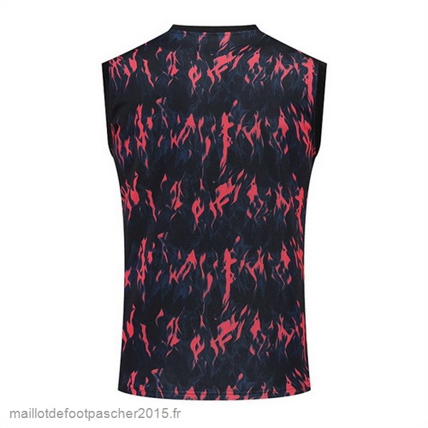 Maillot Foot Achat Entrainement Sans Manches Manchester United 2022 2023 Rouge I Noir