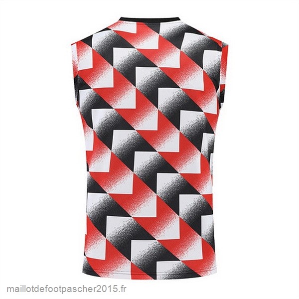 Maillot Foot Achat Entrainement Sans Manches Manchester United 2022 2023 Rouge